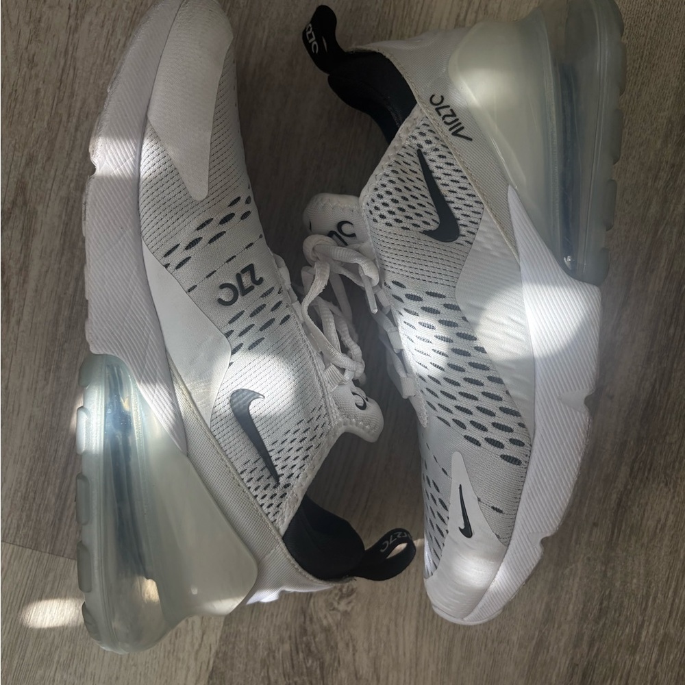Nike Air270s White and Black Sneakers